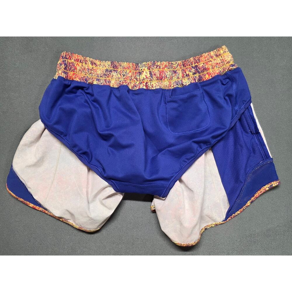 Lululemon Womens 6 Hotty Hot Running Shorts Special Edition Seawheeze Marathon - Picture 8 of 9